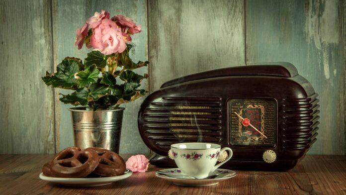 vintage, retro, radio